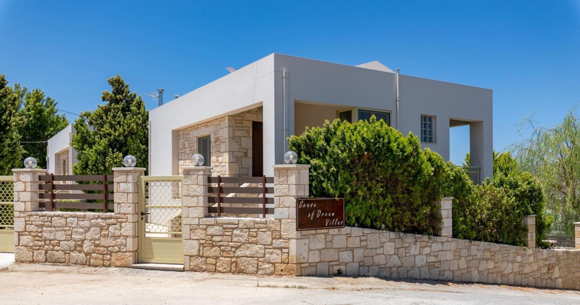 Villa With Private Pool Chania Sense Of Dream Villas Tavronitis Dış mekan fotoğraf