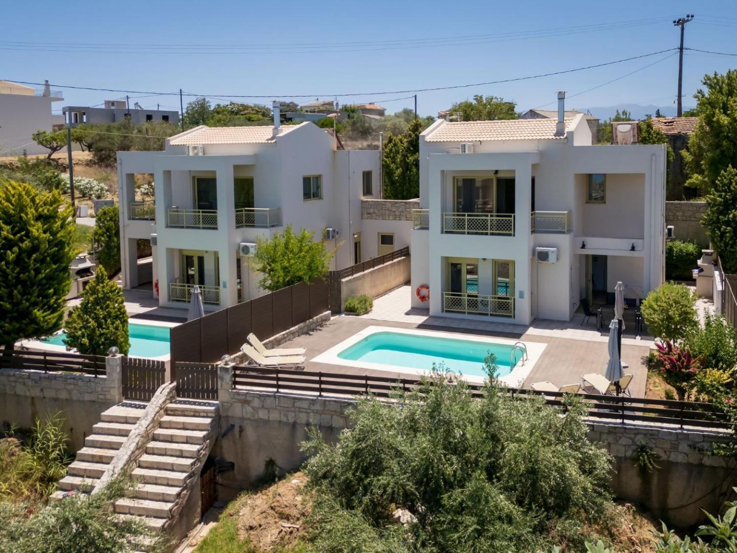 Villa With Private Pool Chania Sense Of Dream Villas Tavronitis Dış mekan fotoğraf