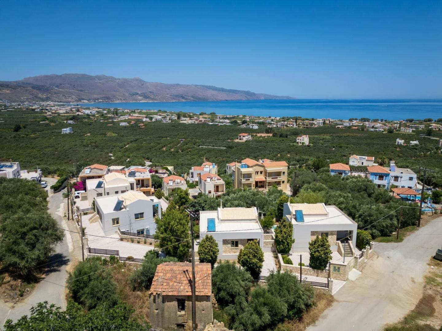Villa With Private Pool Chania Sense Of Dream Villas Tavronitis Dış mekan fotoğraf